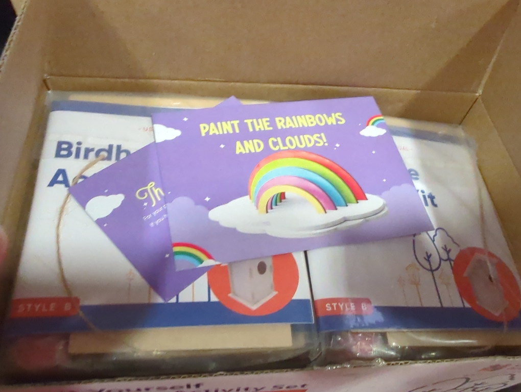 12 DIY Bird House Kits For Children to Build - Wood Birdhouse for Kids to Paint - Unfinished Bird Houses for Kids - Wood Craft Project Kits - Wooden Arts & Craft for Girls & Boys - Classroom Activity