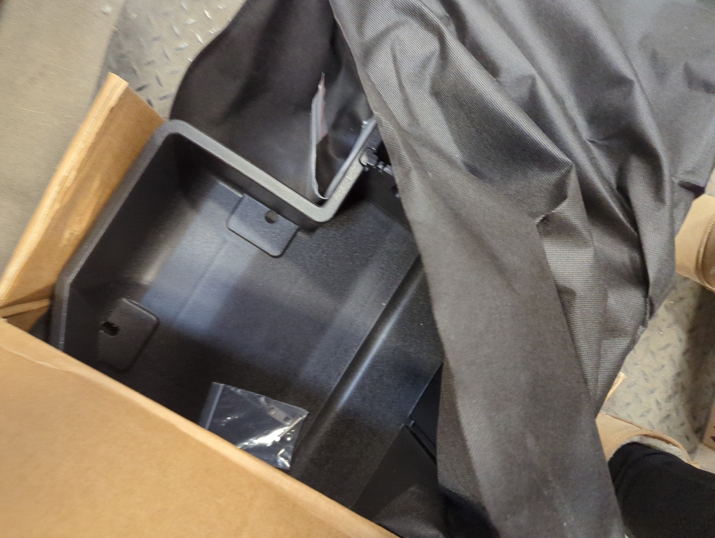 MaxMate Underseat Storage Box Compatible with 2019-2025 Chevy Silverado GMC Sierra 1500; 2020-2025 2500 3500HD Double & Crew Cab, Black Rear Under Seat Extra Cargo Store Organizer | CB5C2278MX