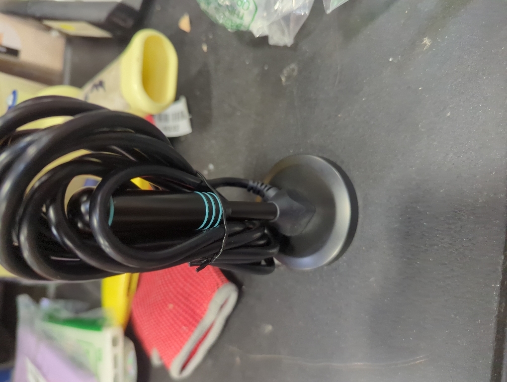 HIDB TV Antenna for Smart TV Indoor, Digital Indoor HD Antennas with Strong Magnetic Base, Easy Installation, Long Range Reception for Local Channels 4K 1080P, 10ft Long Cables (Black)