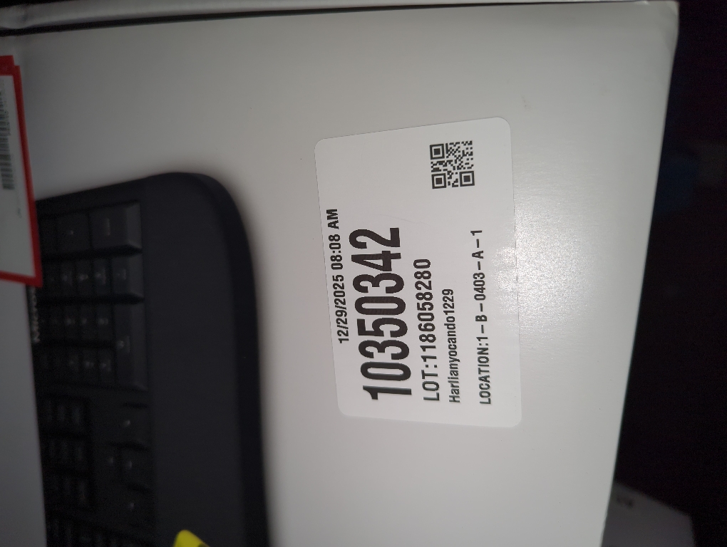 Microsoft LXM-00001 Ergonomic Keyboard USB Port - English US - Black