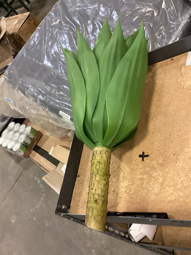 Velener Artificial Agave Plant,18 Inch, Faux Aesthetic Plants for Home Decor, Realistic UV Resistant Fake Agave Plants Without Pot, Set of 1