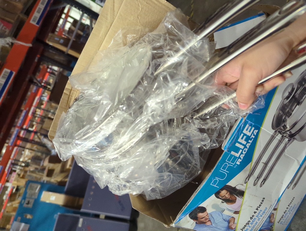 Double Boiler & Steam Pots for Chocolate and Fondue Melting Pot, Candle Making, Stainless Steel Steamer with Tempered Glass Lid for Clear View while Cooking, Dishwasher (3 Qts & 4 Pieces)