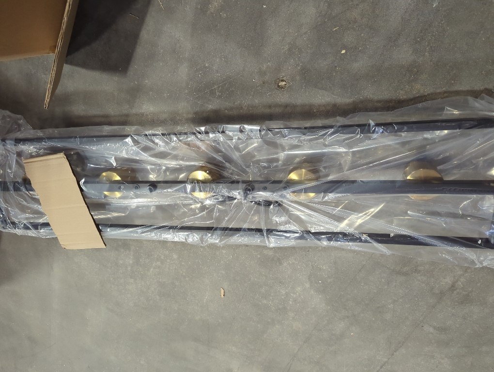 Allyn 5 - Light Pendant Brushed Brass/ Black