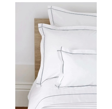 Bovi Classic Hotel Pillowcases 100% cotton percale 200 TC, Set Of 2 (KING)