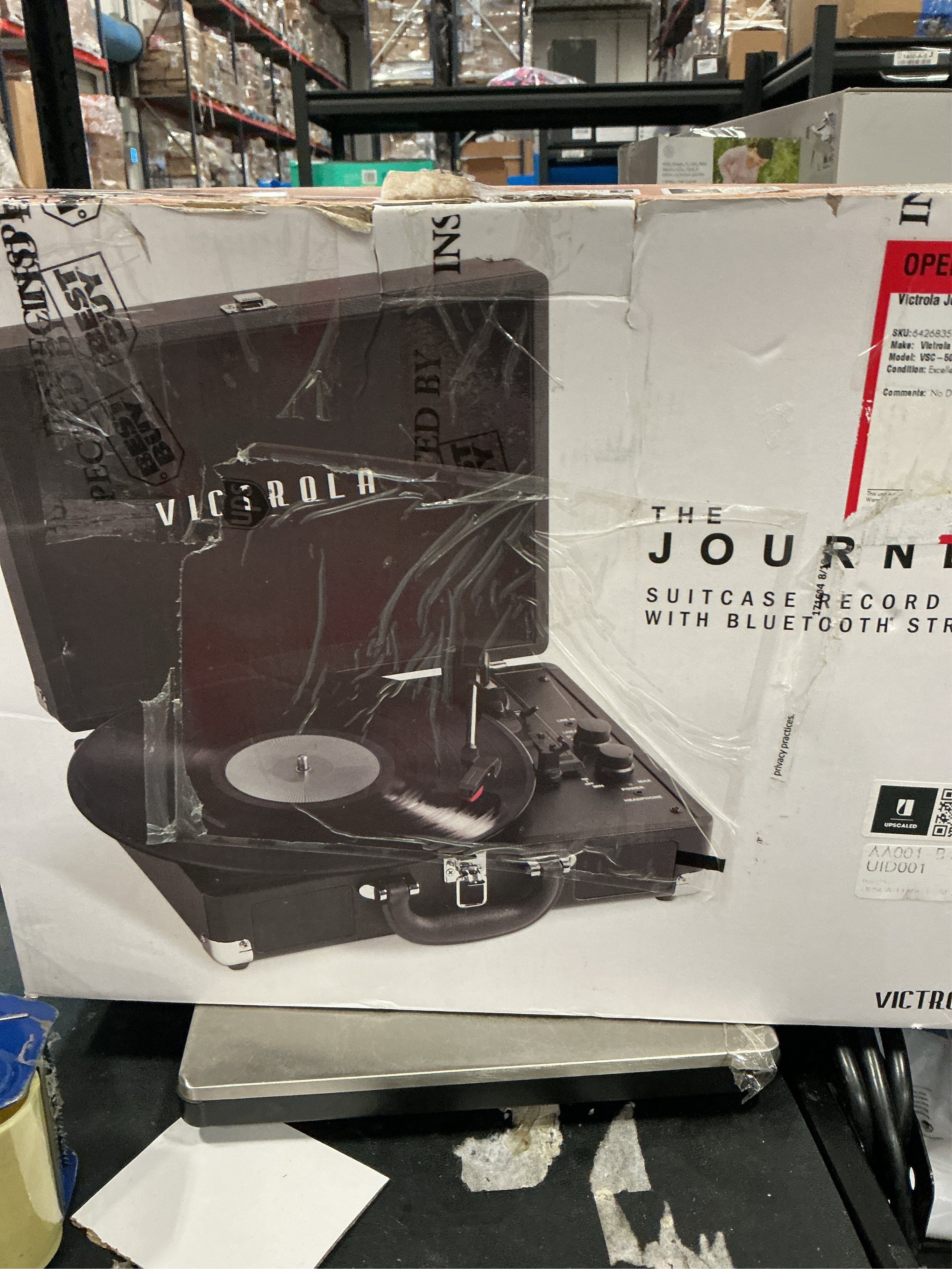 Victrola Journey  Bluetooth Suitcase Record Player