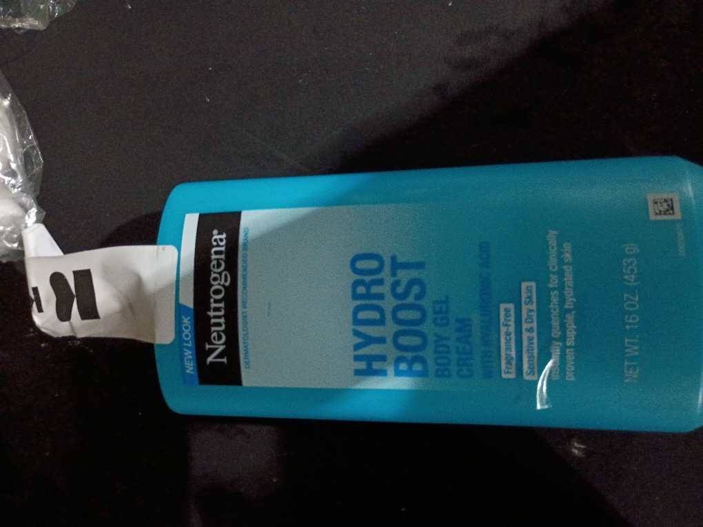 Neutrogena Hydro Boost Fragrance-Free Body Gel Cream, 16 oz