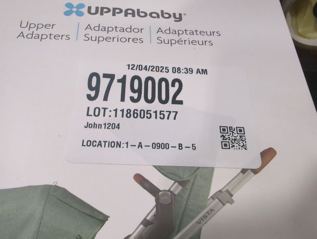 UPPAbaby VISTA Upper Adapters (for VISTA 2015-later)