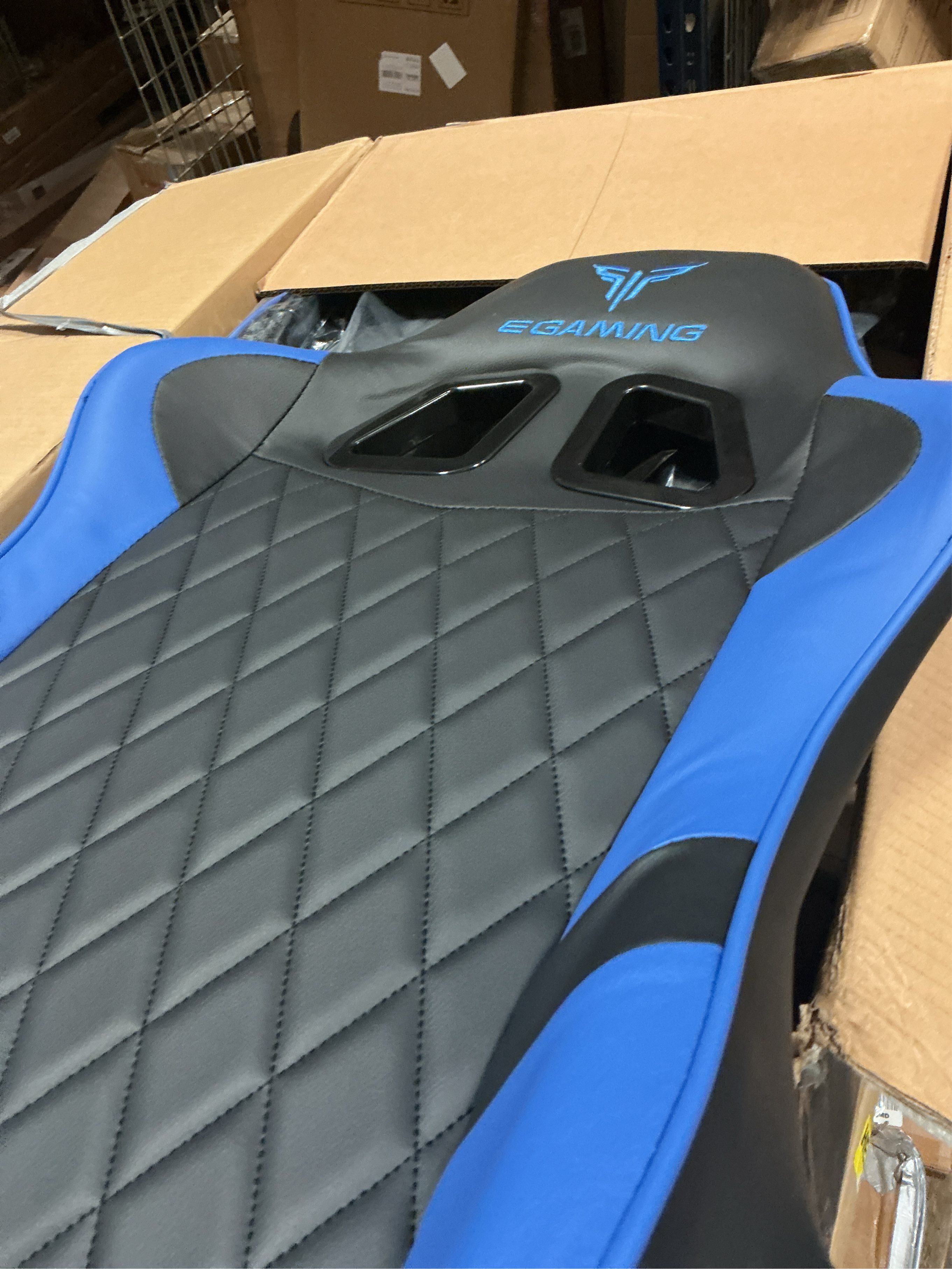 GTPLAYER Gaming Chair, Computer Office Chair with Pocket Spring Cushion, Linkage Armrests and Footrest, High Back Ergonomic Computer Chair with Lumbar Support Task Chair with Footrest(Black)