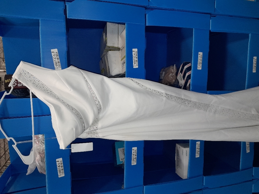 MTVOPN Women's One Shoulder Beaded Floor-Length Mermaid Satin Evening Dress size large