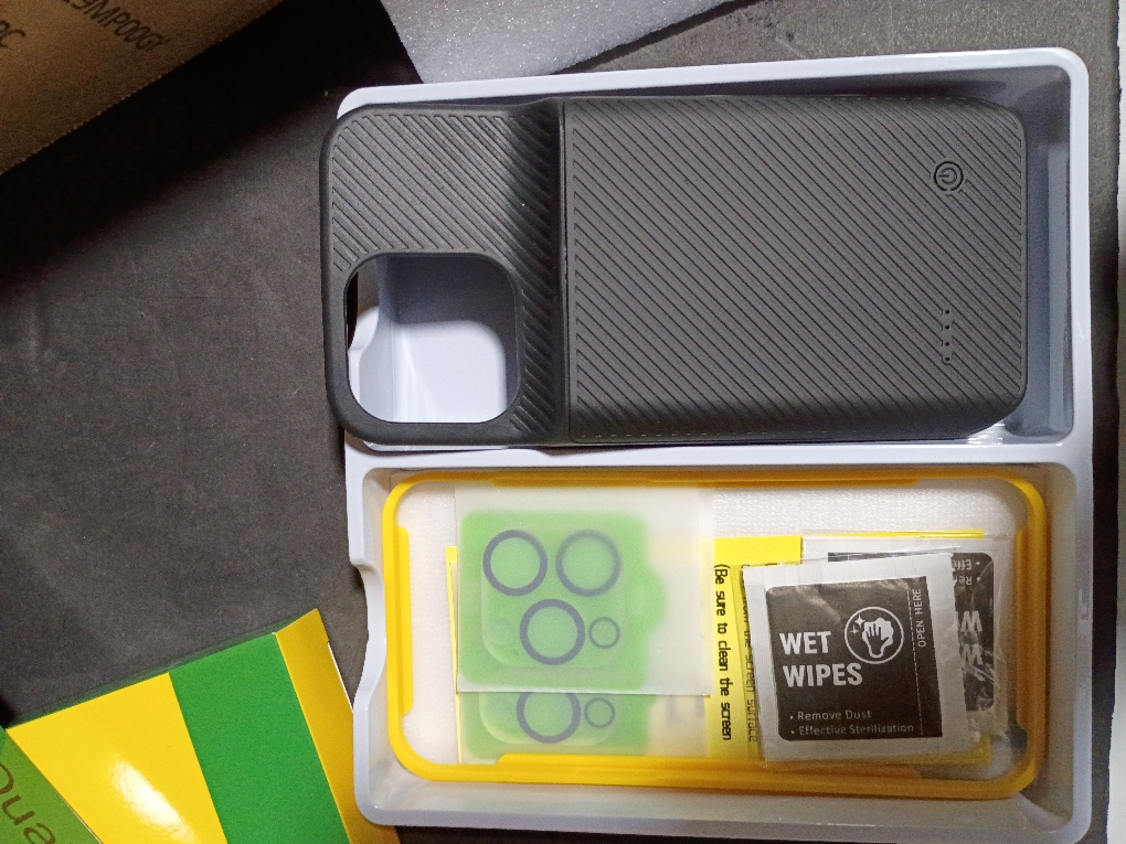 Battery Case 10800 mah w/Screen & Camera Protectors For iPhone 15 Pro Max Ultra