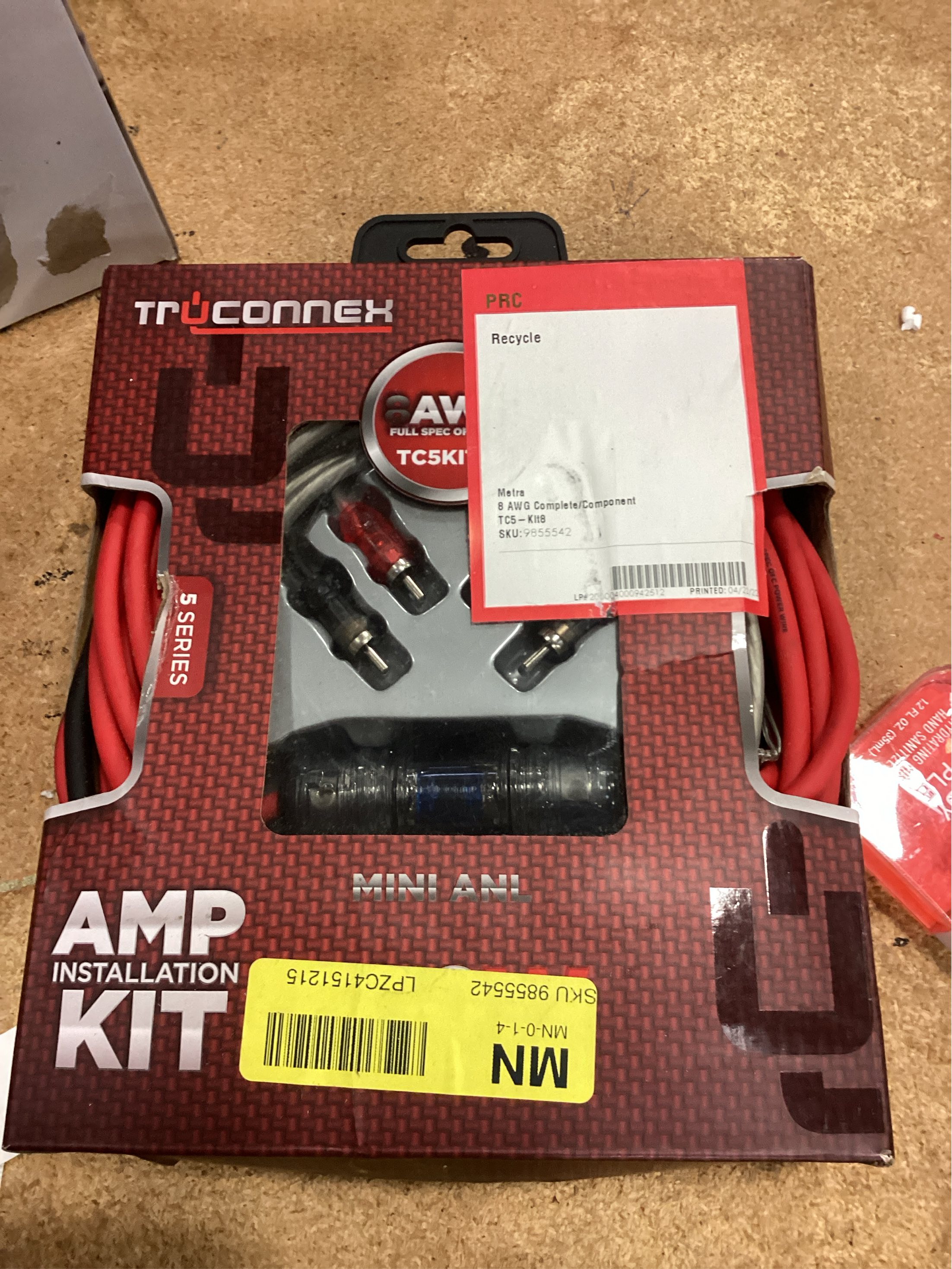 Fierce Audio - Power and Signal Installation Kit - 8 AWG - Up to 600W