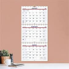 At-A-Glance Move-A-Page 3-Month Wall Calendar