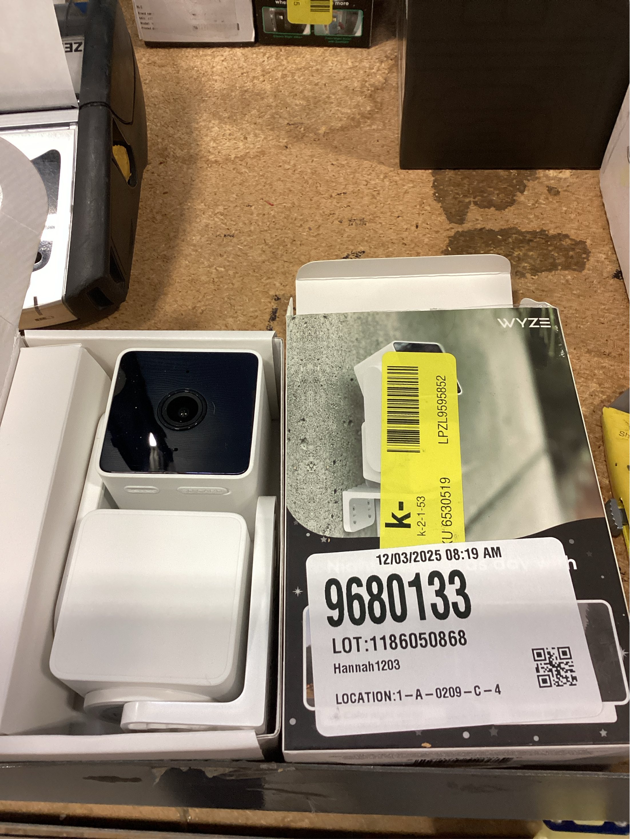 Wyze Pan v3 Wired Indoor/Outdoor 1080P HD Home Security Camera with Privacy Mode