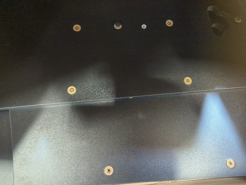 Arozzi - Arena Ultrawide Curved Gaming Desk - Pure Black