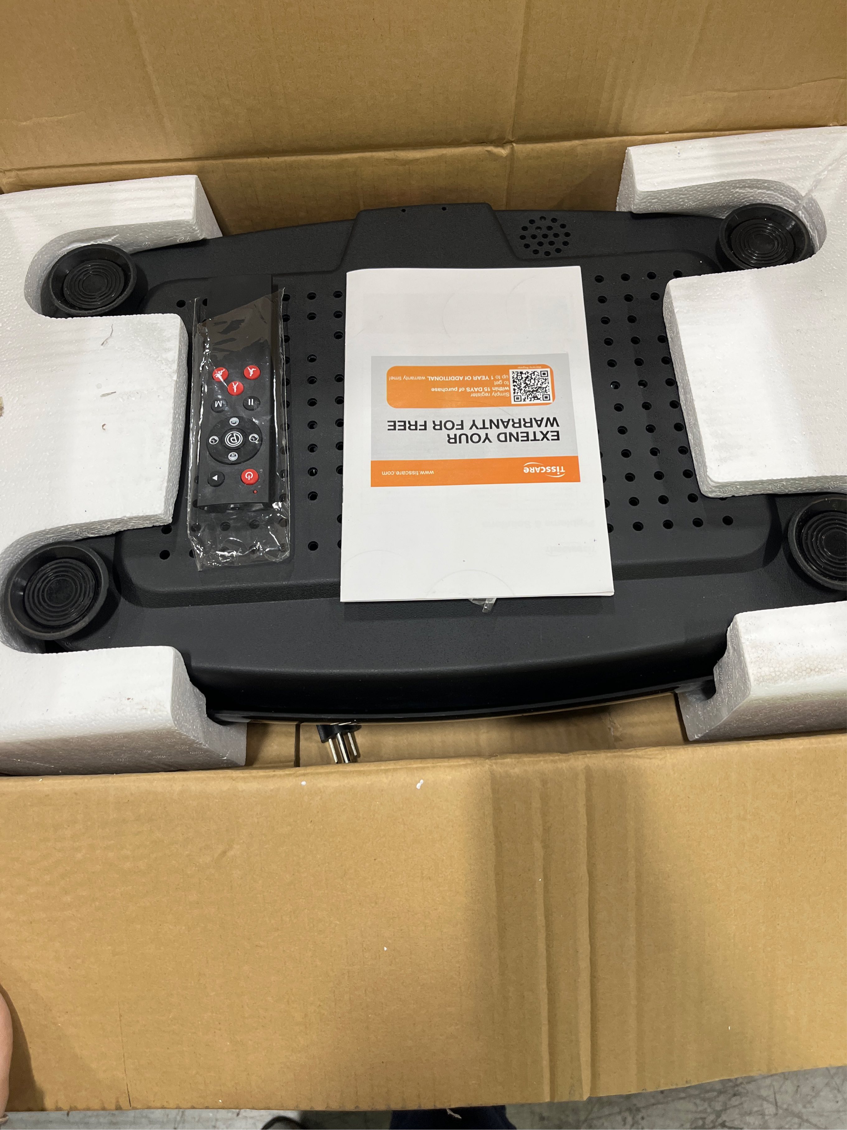 Vibration Plate Exercise Machine: TISSCARE Vibrating Plates for Weight Loss and Lymphatic Drainage, Whole Body Workout Sculpting Platform for Home Fitness Fat Burner for Women Men