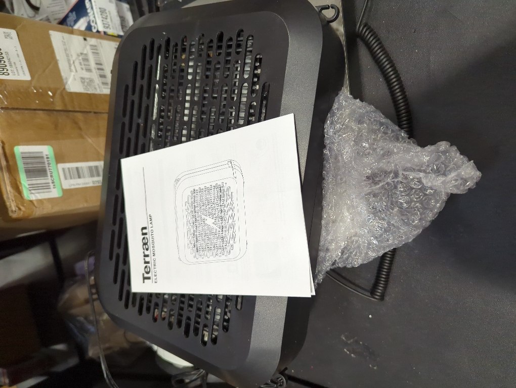 Terraen 16W UV Light Indoor Bug Zapper Electric Fruit Fly Traps for Indoors Mosquito Zapper Electric Fly Zapper Moth Gnat Insect Killer for Home Office Garage Kitchen Dining Living Room (Black)