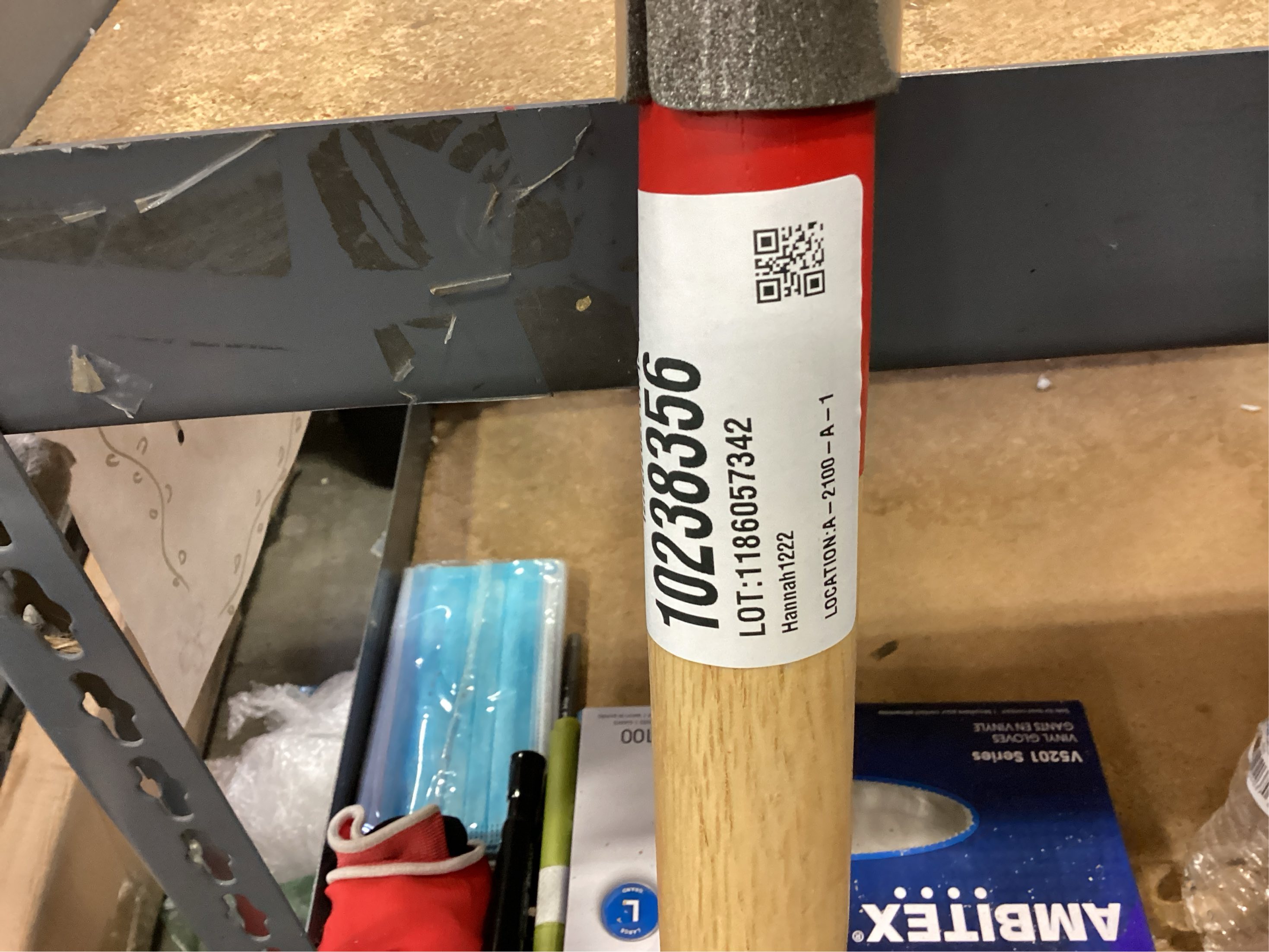 Ice Scraper Snow Ice Chopper Long Wooden Handle Ice Shovel for Driveway Sidewalk Outdoor Road,57.5 inches