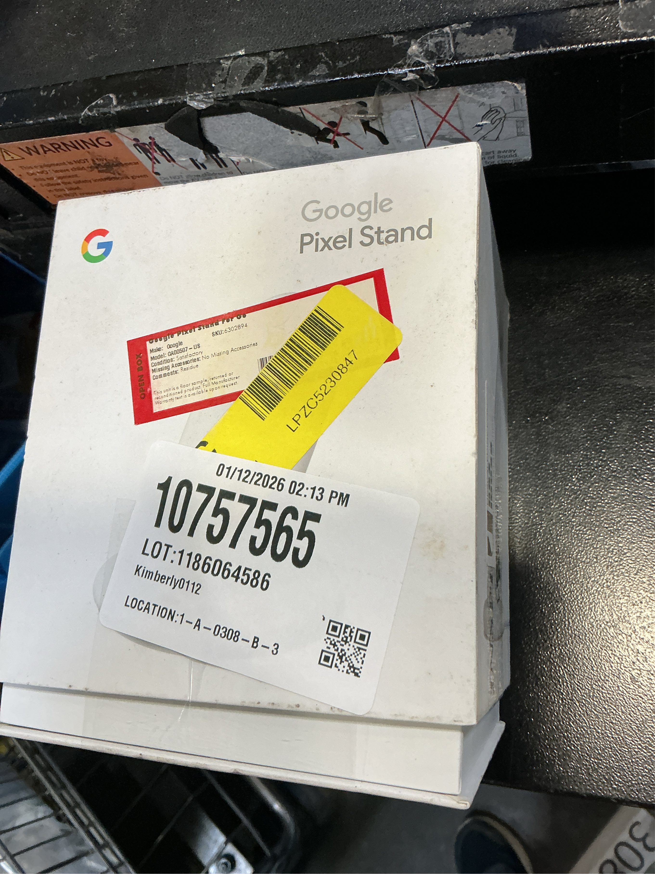 Google Pixel 3/3 XL Qi Wireless Charging Stand - White