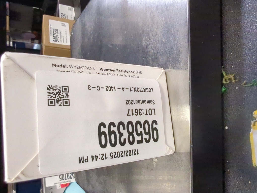 Wyze Pan v3 Wired Indoor/Outdoor 1080P HD Home Security Camera with Privacy Mode