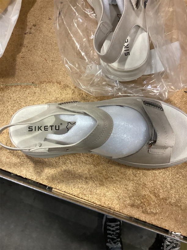 Womens Orthotic Wedge Buckle Strap Sandals Open Toe Breathable size 38 European