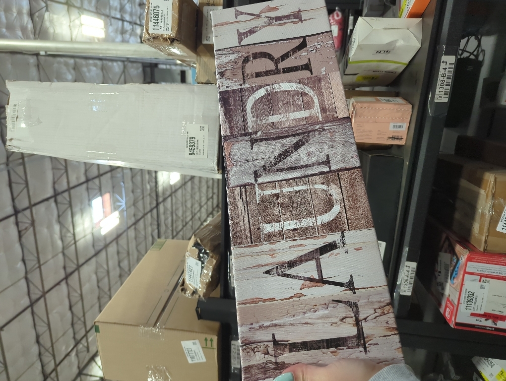 Pinetree Art Laundry Room Decor Canvas Wall Art Prints for rooms (With Solid Wood Inner Frame) (Laundry, 6 x 17 inch)