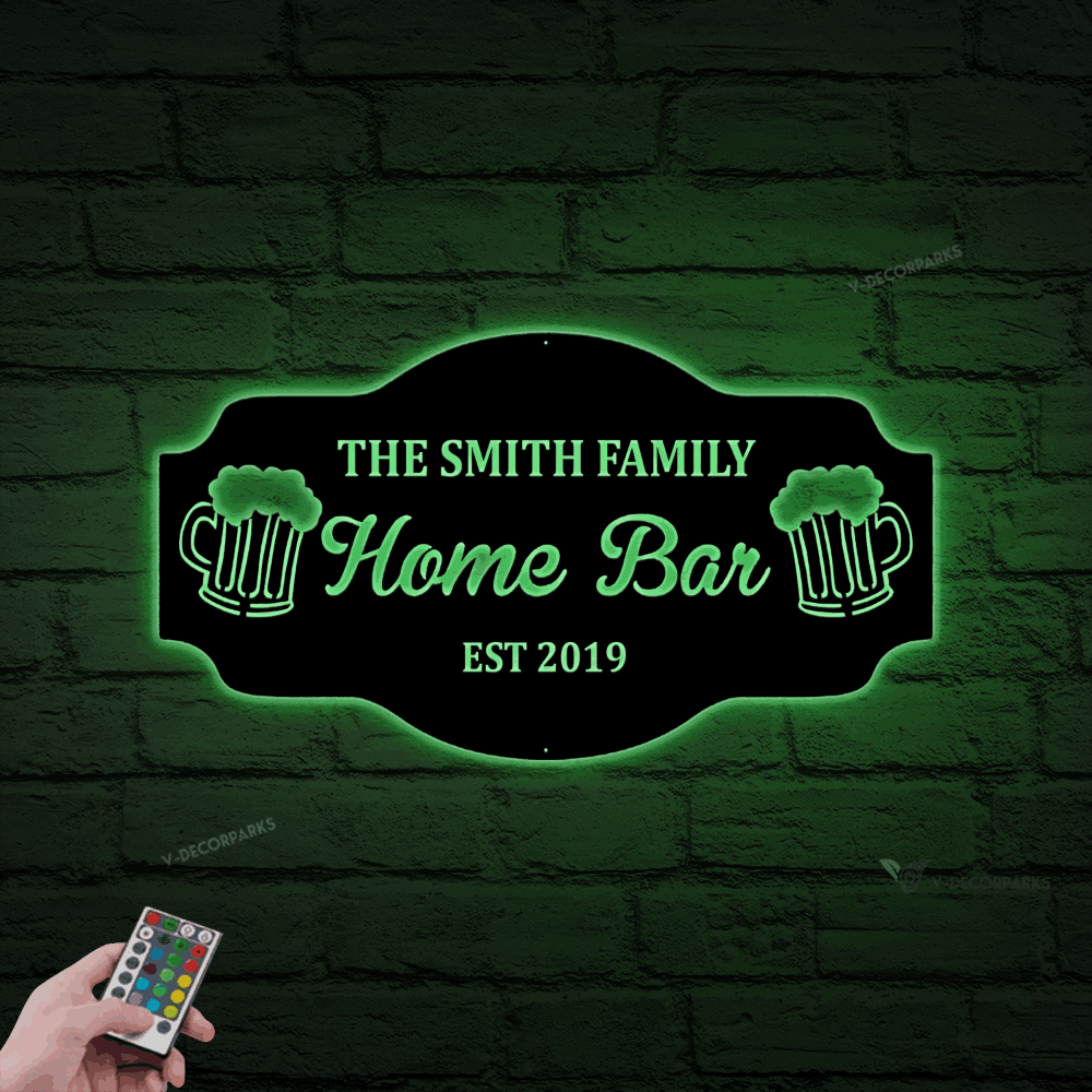 Personalized Home Bar Sign With Led Lights Custom Bar Name Sign Home   0003 Personalized Home Bar Sign With LED Lights 2C Custom Bar Name Sign 2C Home Bar Decor 2C Patio Bar Sign 2C Poolside Bar Dec 