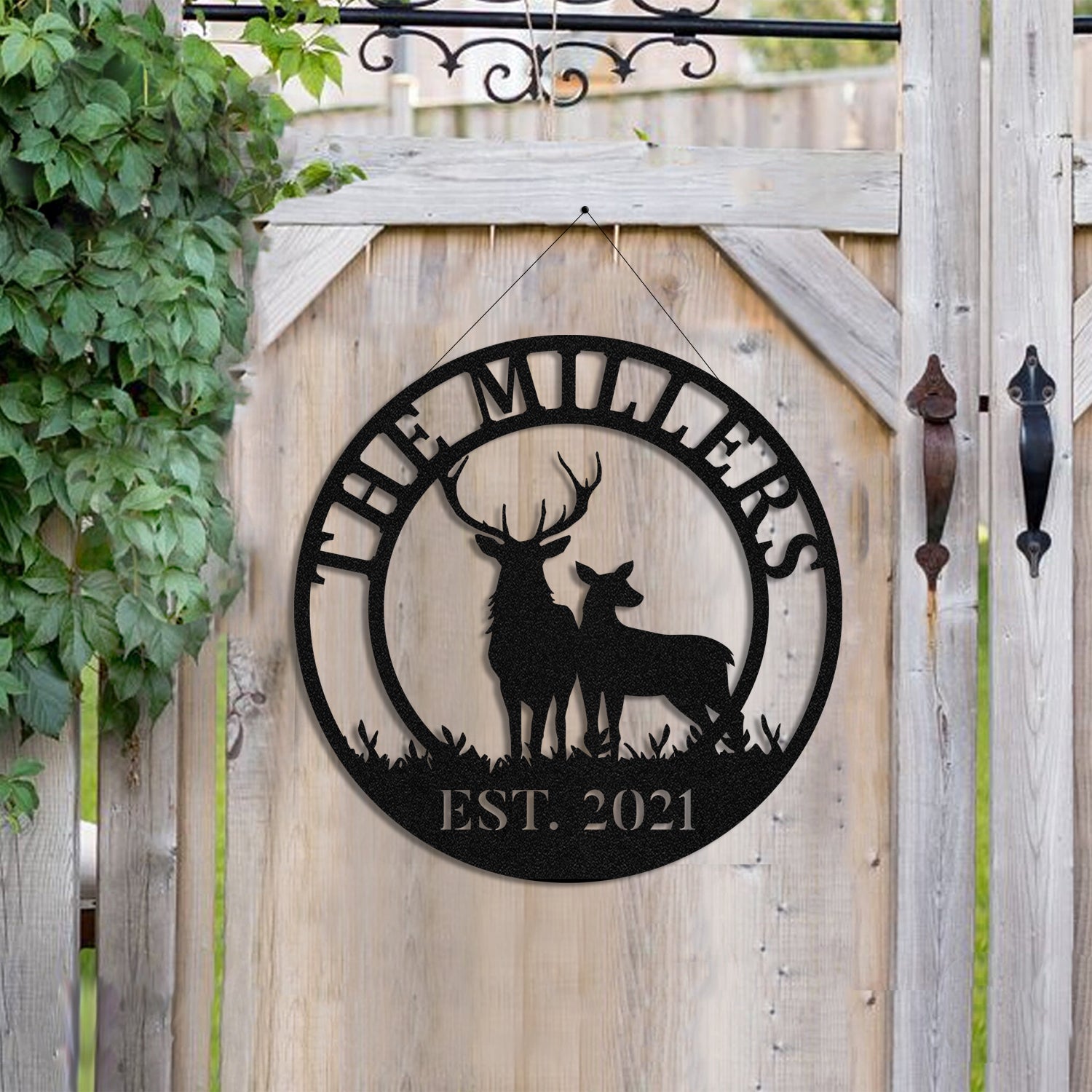 Deer Hunting Hunter Metal Sign Custom Outdoor Farm Cabin Lodge Camp   0791 01 