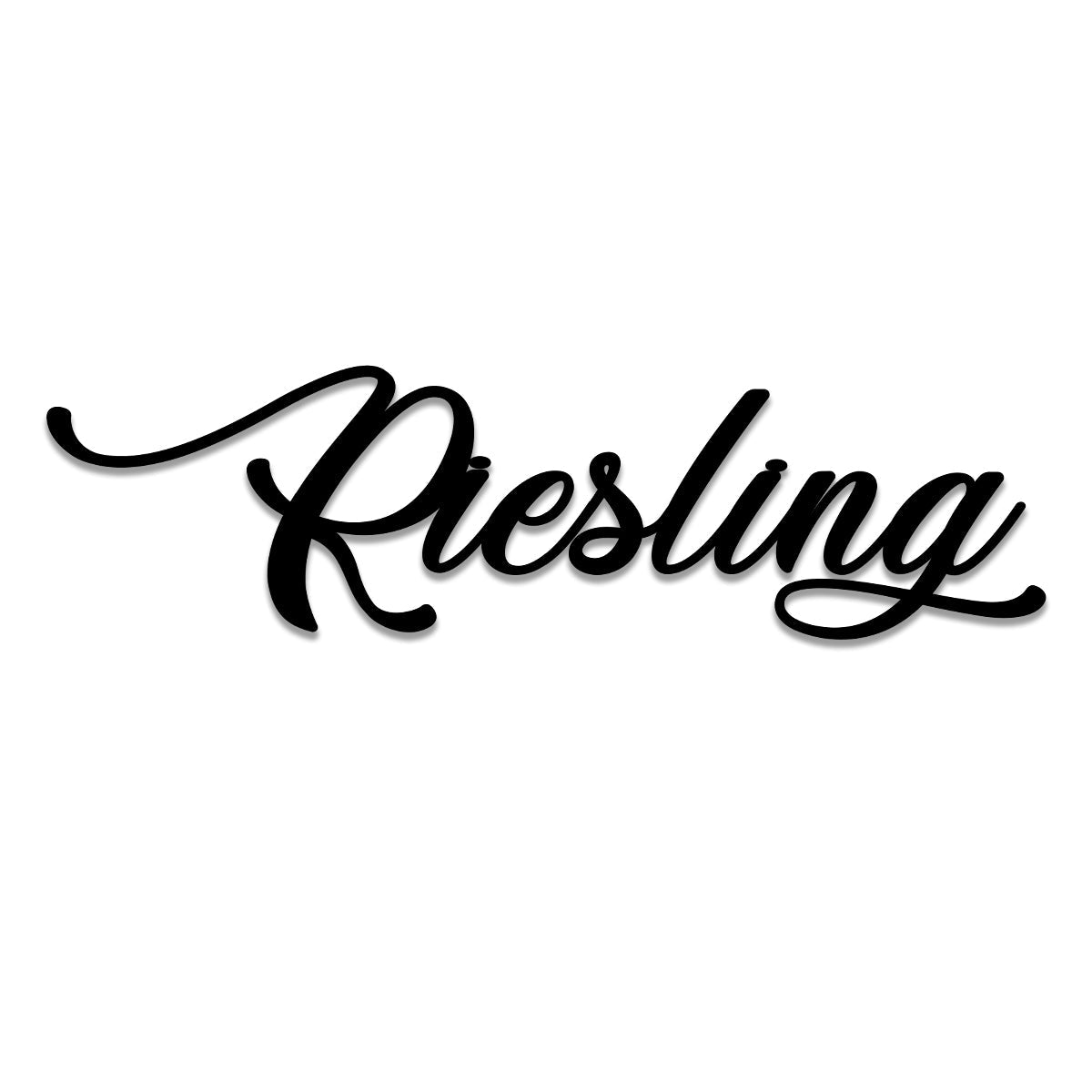 Riesling Wine Metal Bar Sign, Pub, Tap, Wall Decor, Wedding Art Gift For Him/her