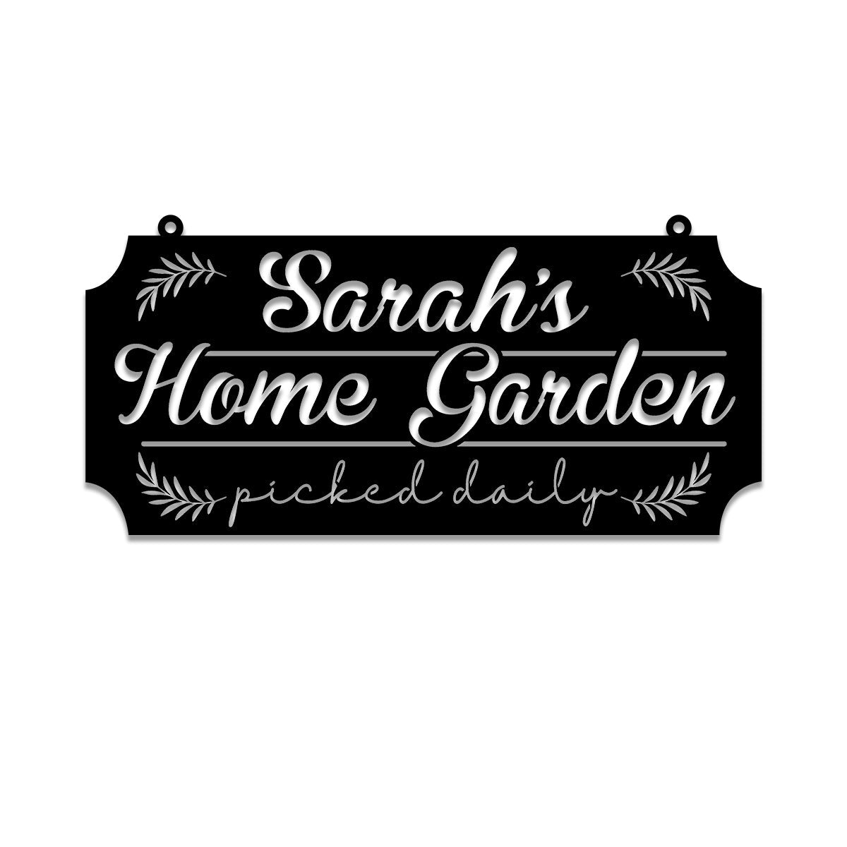 Personalized Metal Garden Sign, Garden Stake, Home Decor, Gift For Her, Gardening Lovers
