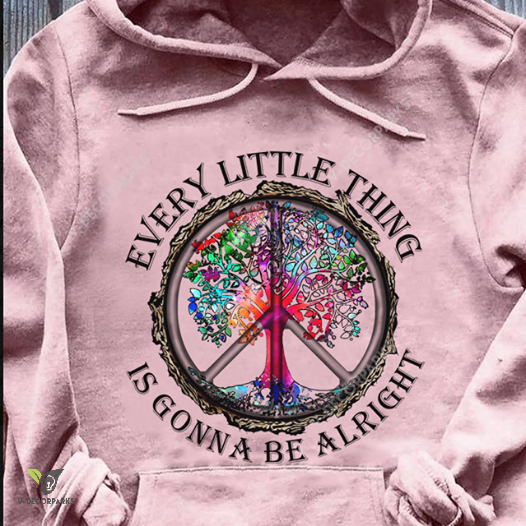 Every Little Thing Is Gonna Be Alright Gift Unisex T-shirt Hoodie S-5xl
