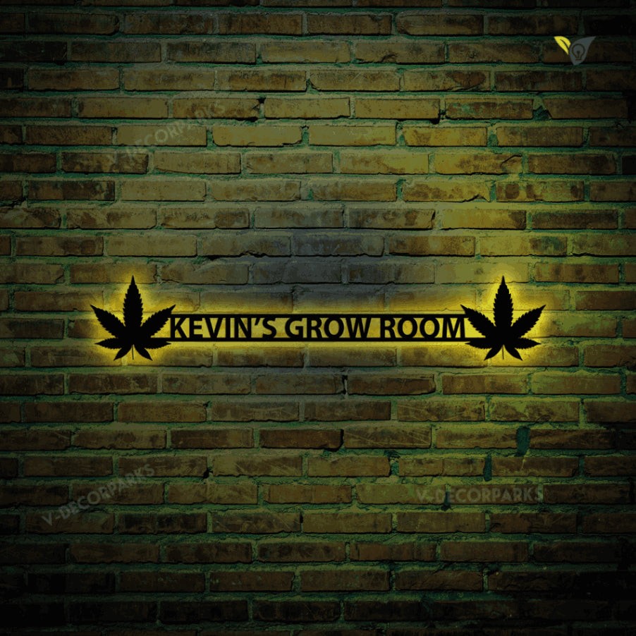 "I SMOKE WEED I CHILL" Metal Sign - 420 Man Cave Decor - SIGN DRAGON B685