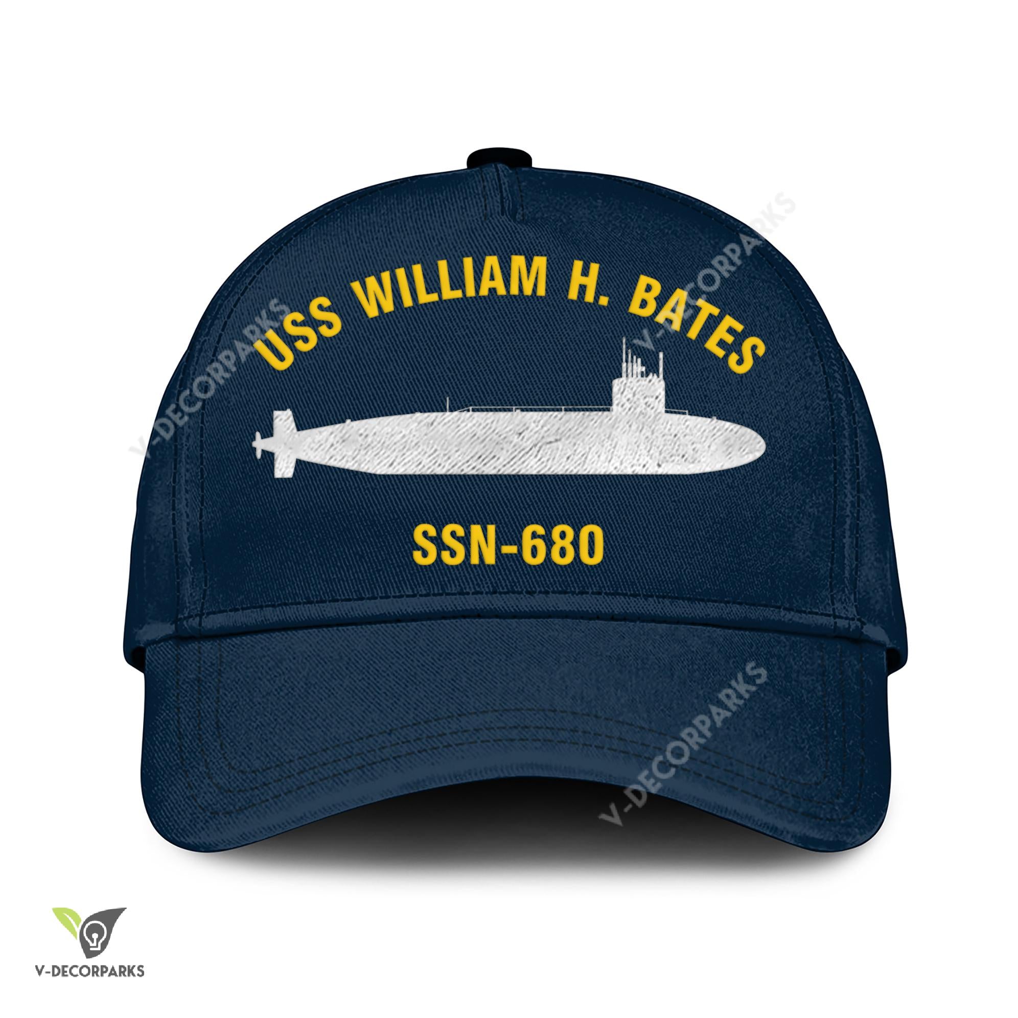 Uss Oklahoma City Clg 5 Classic Cap, Custom Print/embroidered Us Navy ...