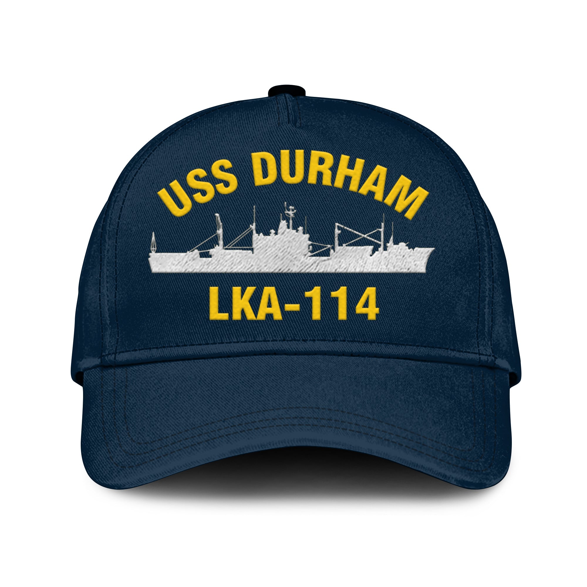 Uss Durham (lka-114) Classic Cap, Custom Print/embroidered Us Navy ...