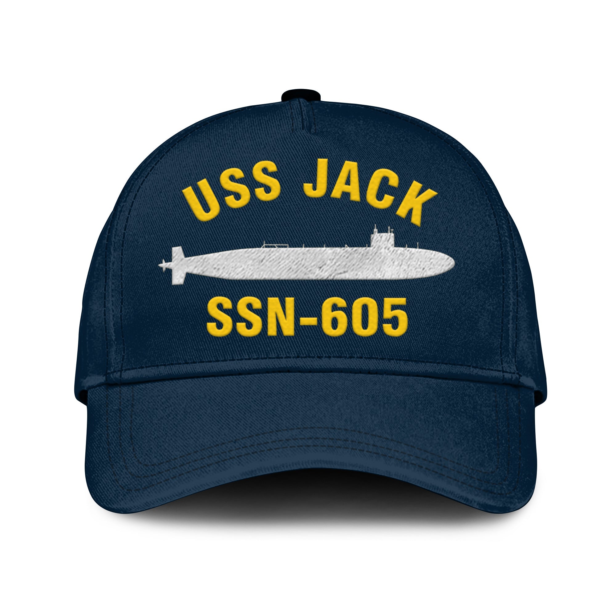 Uss Jack Ssn 605 Classic Cap, Custom Print/embroidered Us Navy Ships ...