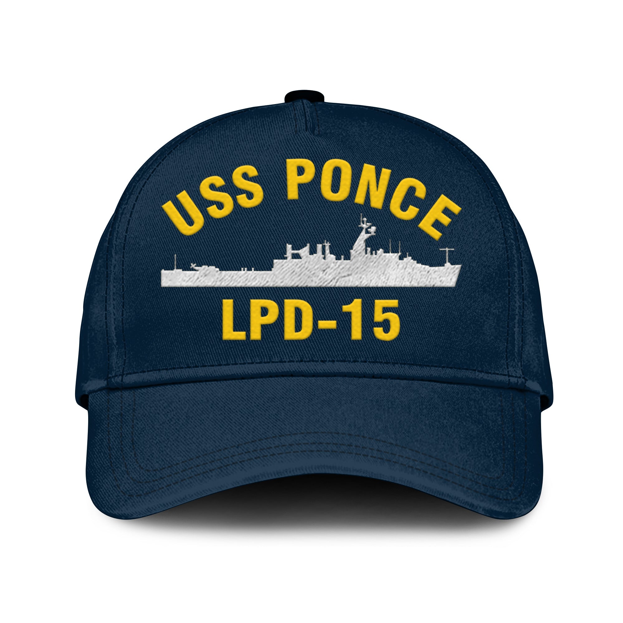 Uss Ponce Lpd-15 Classic Cap, Custom Print/embroidered Us Navy Ships ...