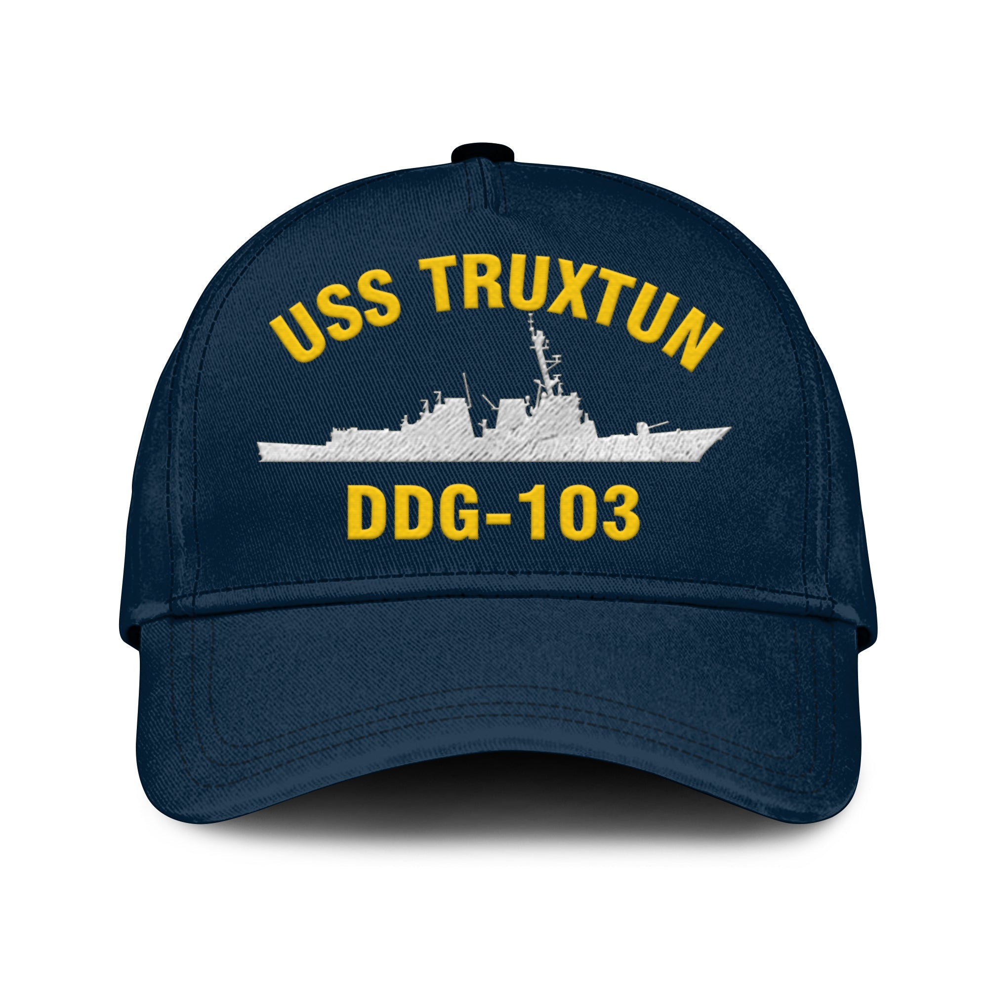 Uss Truxtun Ddg-103 Classic Cap, Custom Print/embroidered Us Navy Ships Classic Baseball Cap, Gift For Navy Veteran