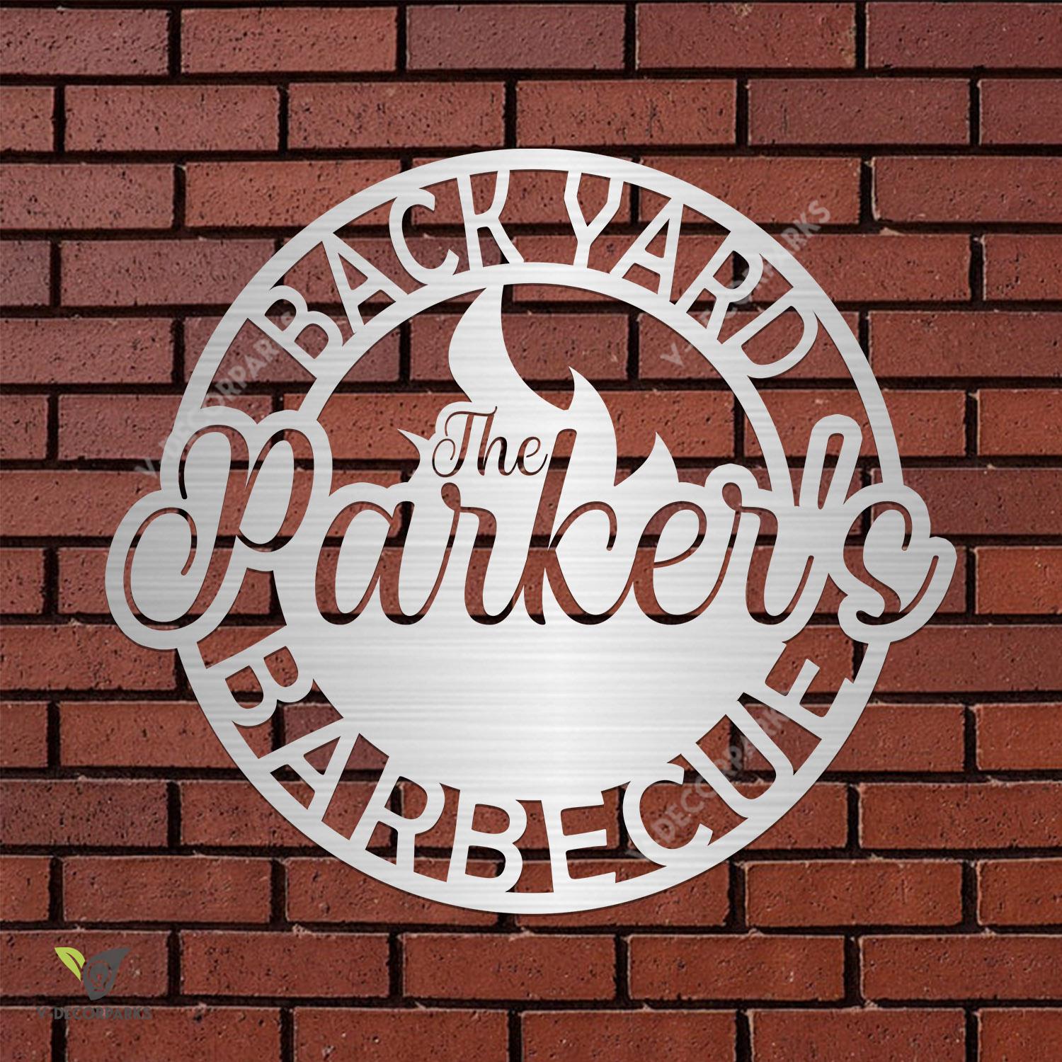 thumbnail image 2 of LANOLU Retro Metal Sign – Grilling Barbecue Corner Sign – 20x30 Cm – BBQ Decoration For Grill Area, Man Cave, Patio 2 of 6