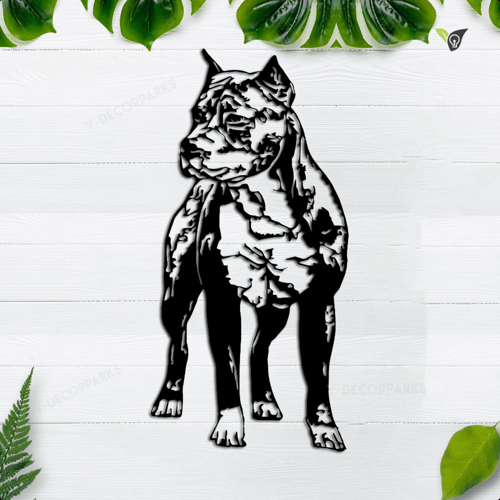 Personalized Dog Name Metal Wall Art, Custom Dog Metal Sign, Dog Name Personalized, Dog