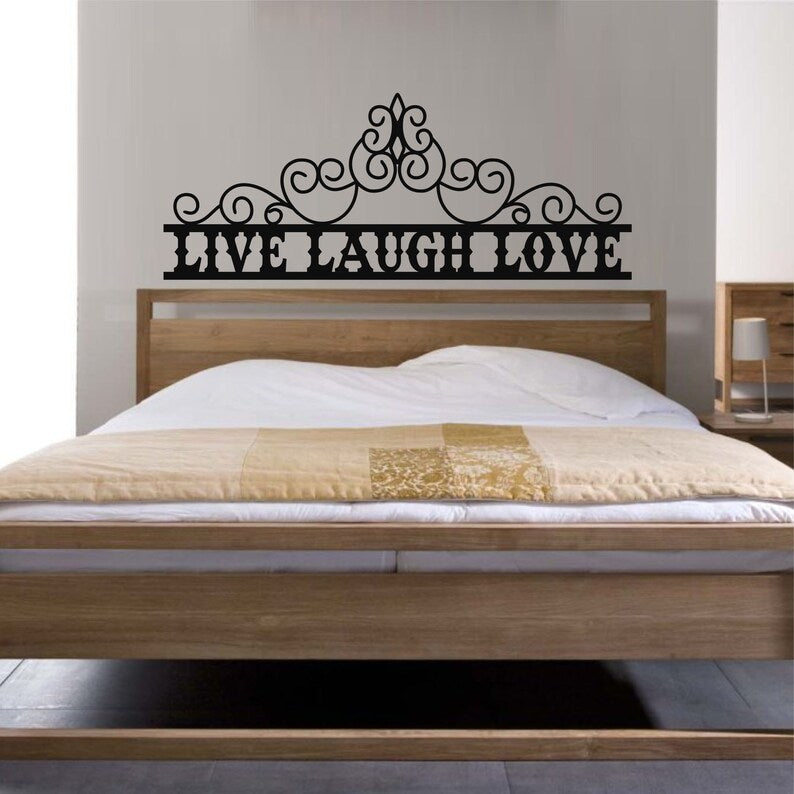 Metal Wall Art, Over Bed Sign, Bedroom Wall Art, Above Door Sign ...