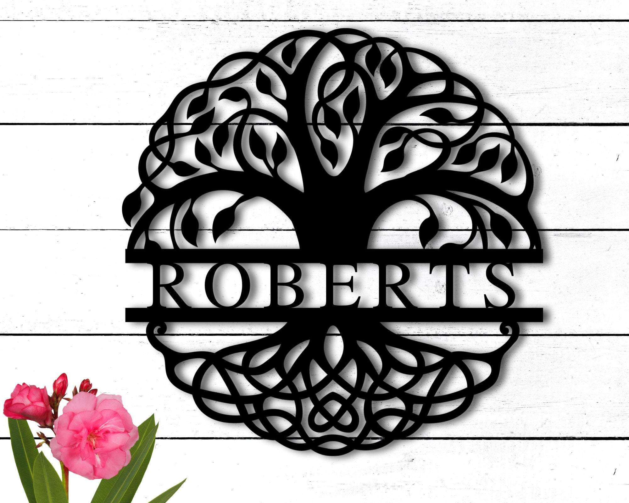 Front Porch Sign, Family Name Metal Sign, Custom Last Name Sign ...