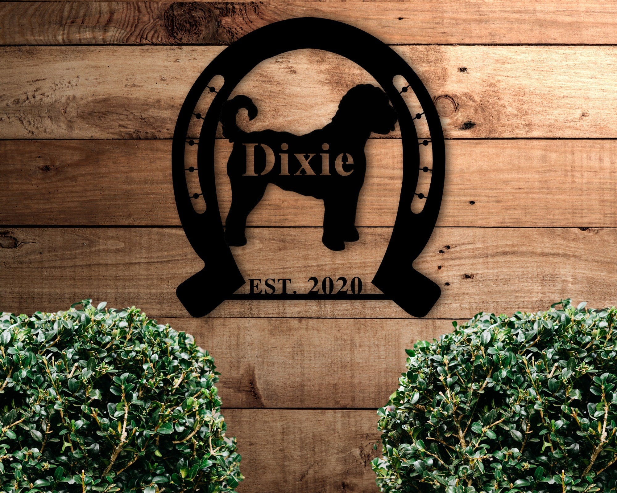 Pet Name Sign, Personalized Name Sign, Dog Name Sign, Pet Metal Sign