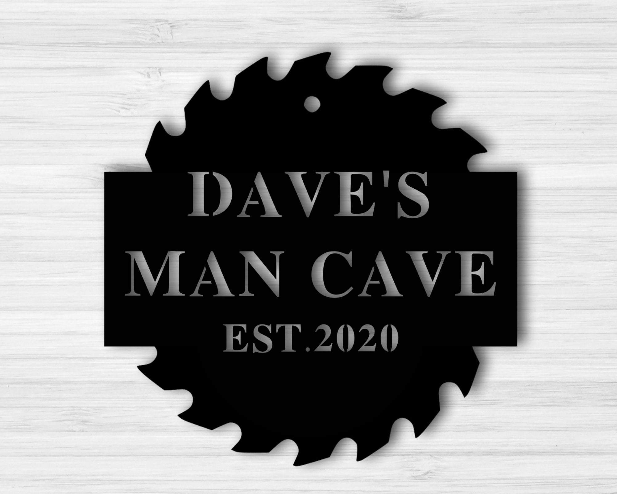Custom Metal Man Cave Sign, Man Cave Decor, Man Cave Metal Signs ...
