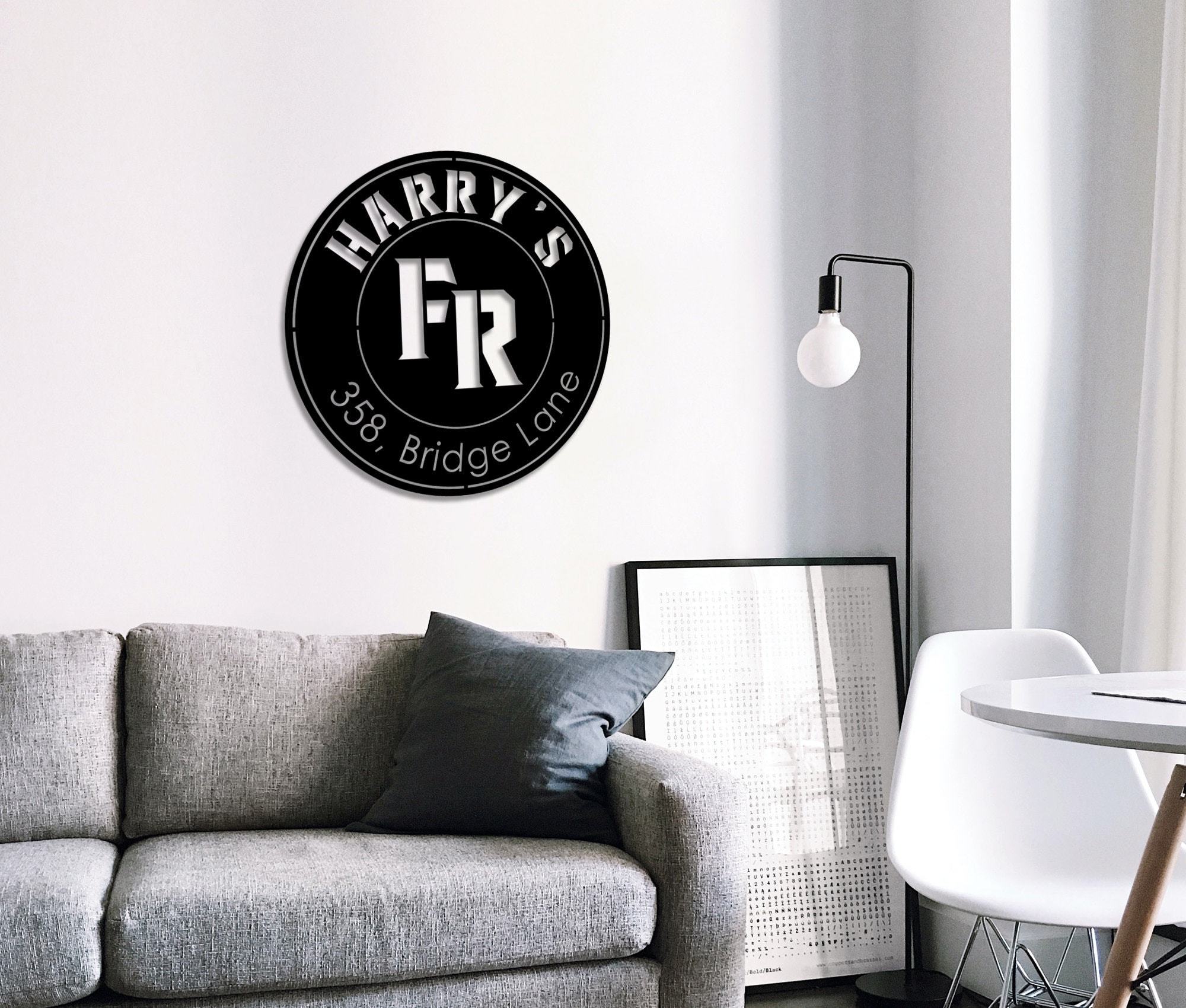 Business Sign Custom Cut Metal Sign Custom Logo Custom Logo Metal