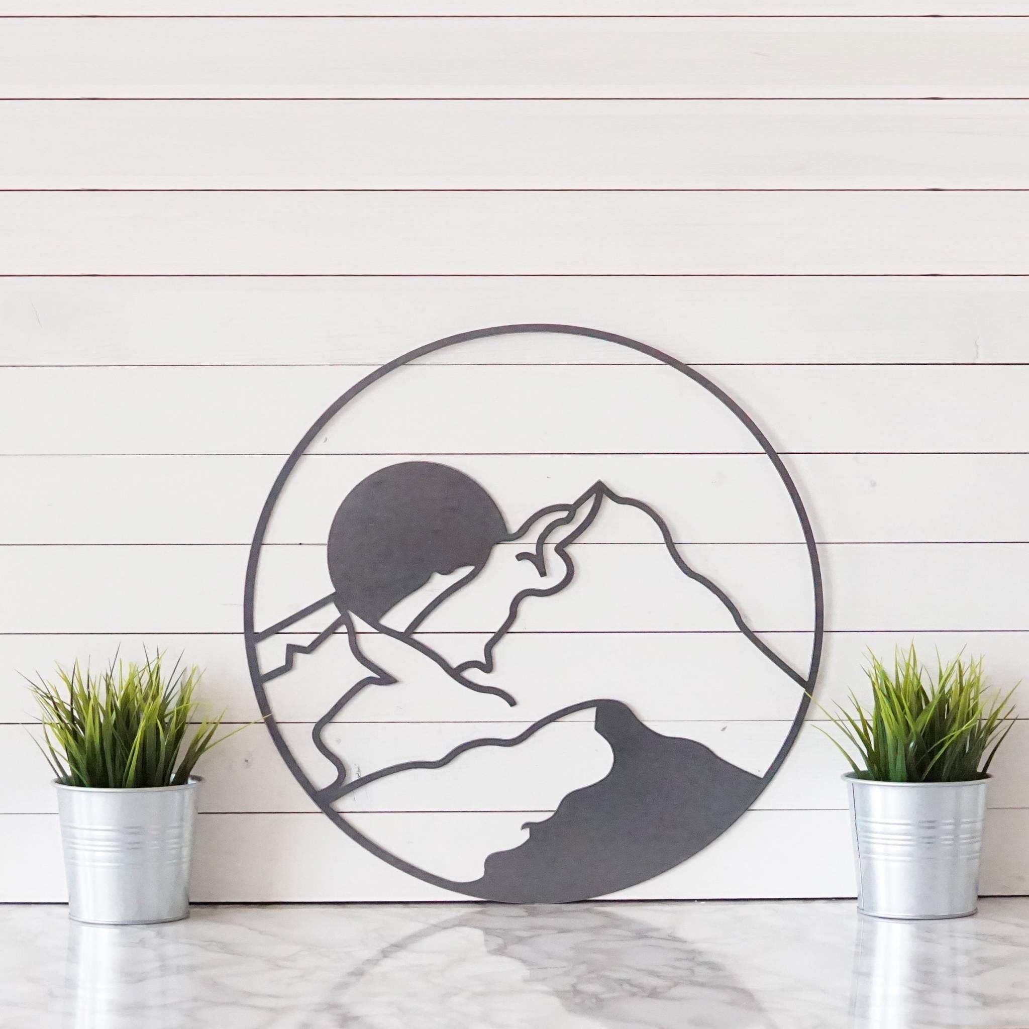 Mountain Metal Art, Mountain Wall Art, Mountain Art, Mountain Wall