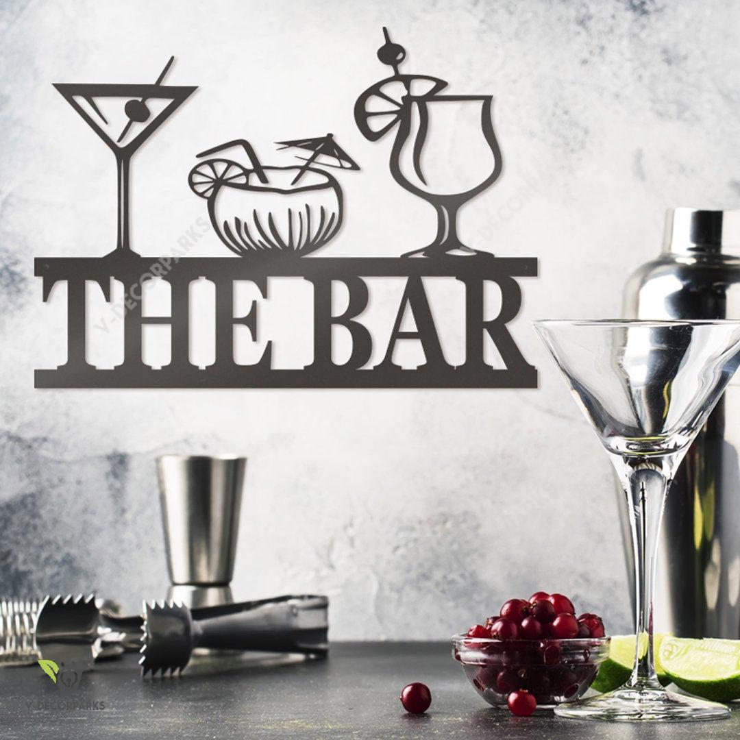 Metal Bar Sign-personalized Bar Theme Sign, Custom Bar Theme Sign