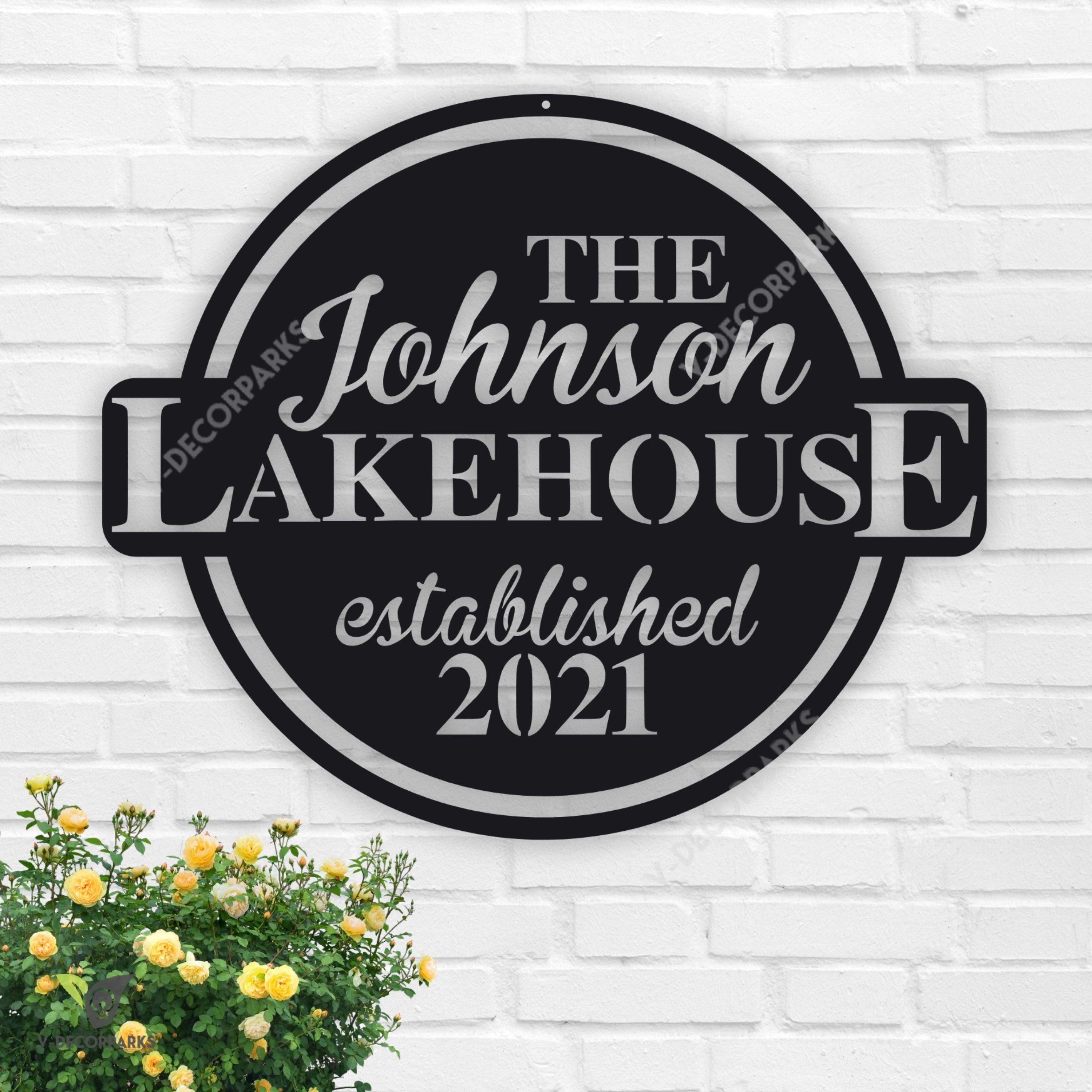 Custom Lake House Sign, Lake House Welcome Sign, Personalized Lake House Metal Sign,lake House Custom Lake House Sign, Lake House Welcome Sign, Personalized Lake House Metal Sign,lake House