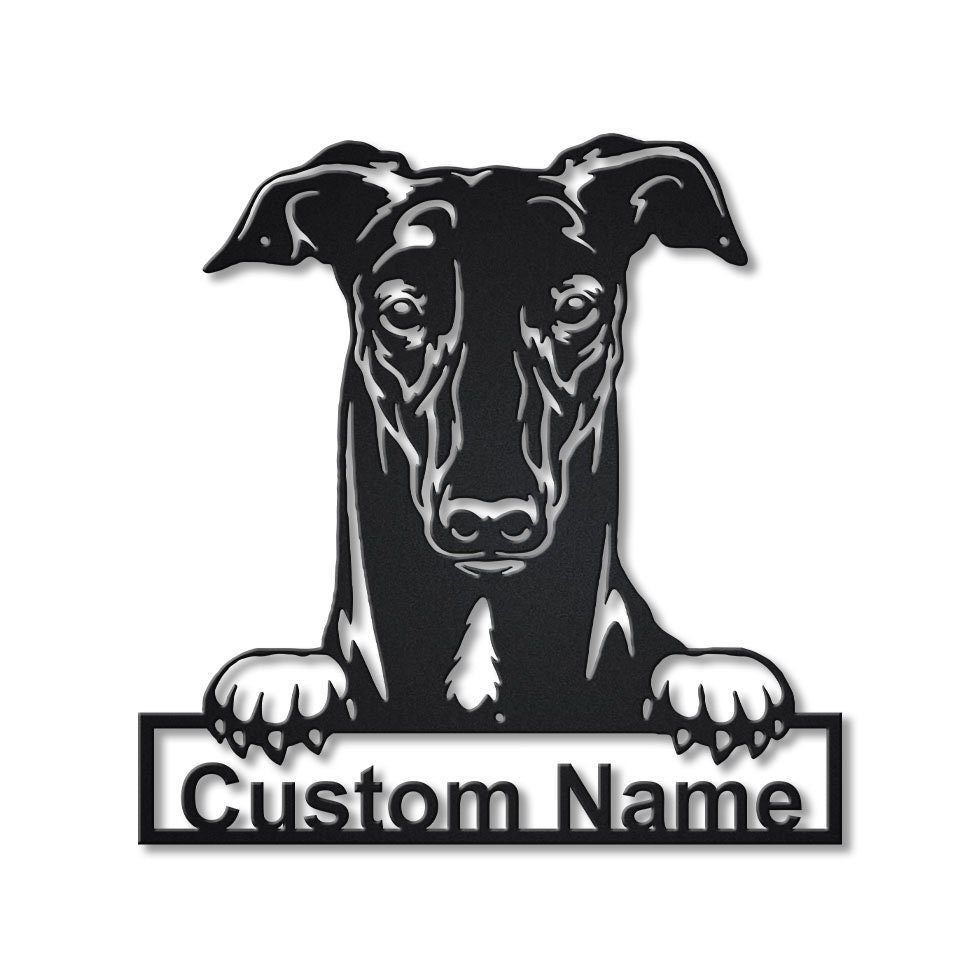 Personalized Australian Hound Dog Metal Sign Art, Custom Australian ...