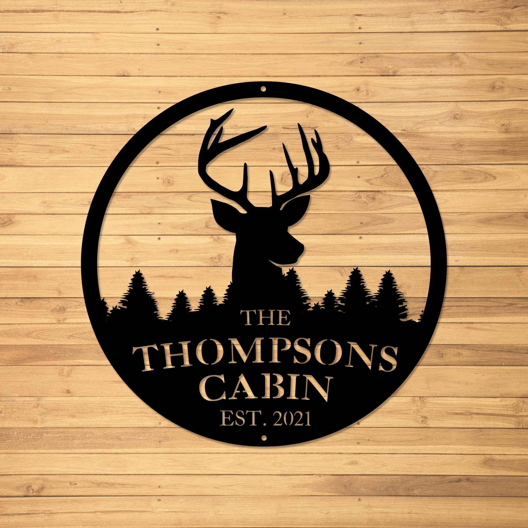 metal-sign-metal-letter-sign-cabin-family-name-sign-family-sign