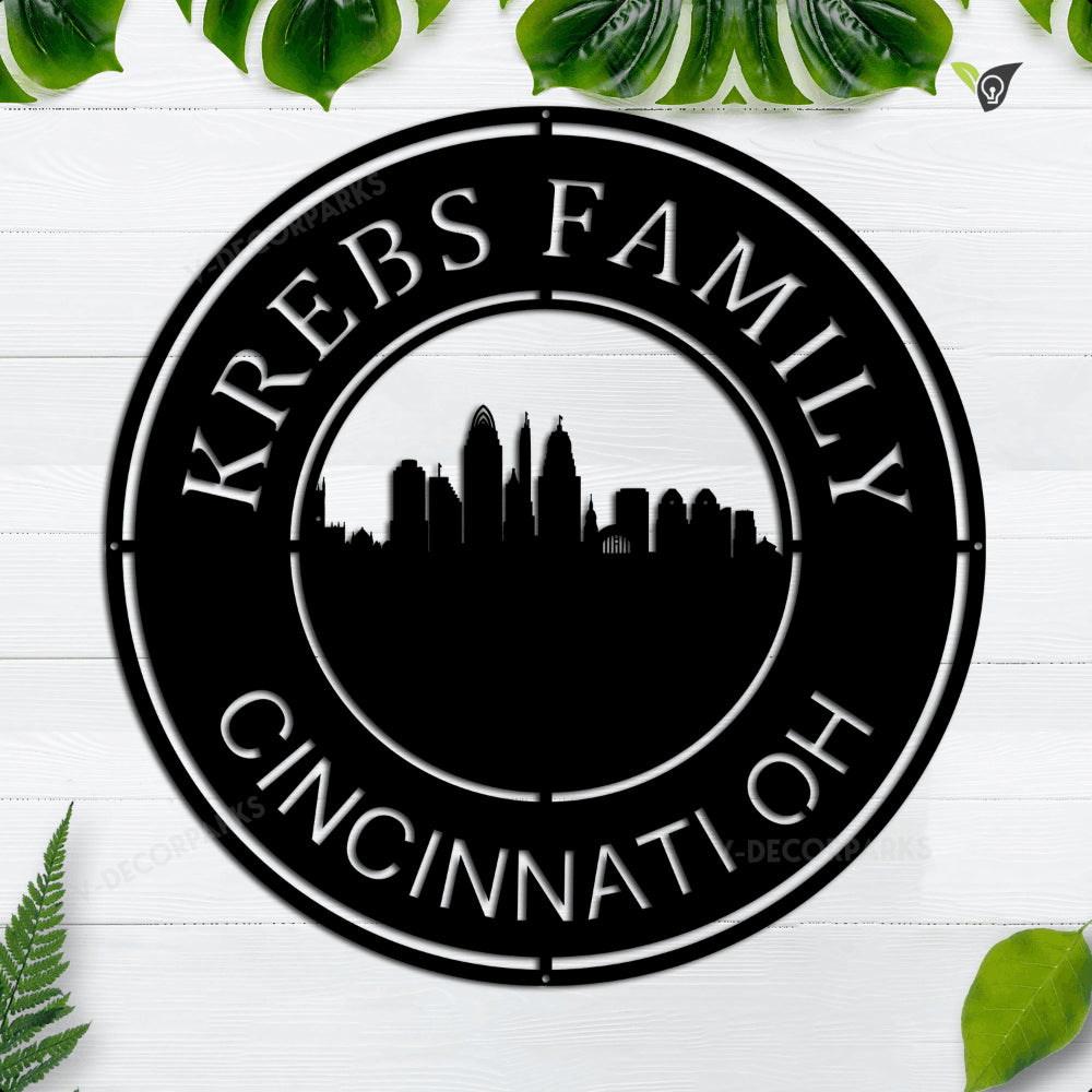 3' Metal Last Name Sign Metal Last Name Sign Metal Name Sign, Metal Est ...