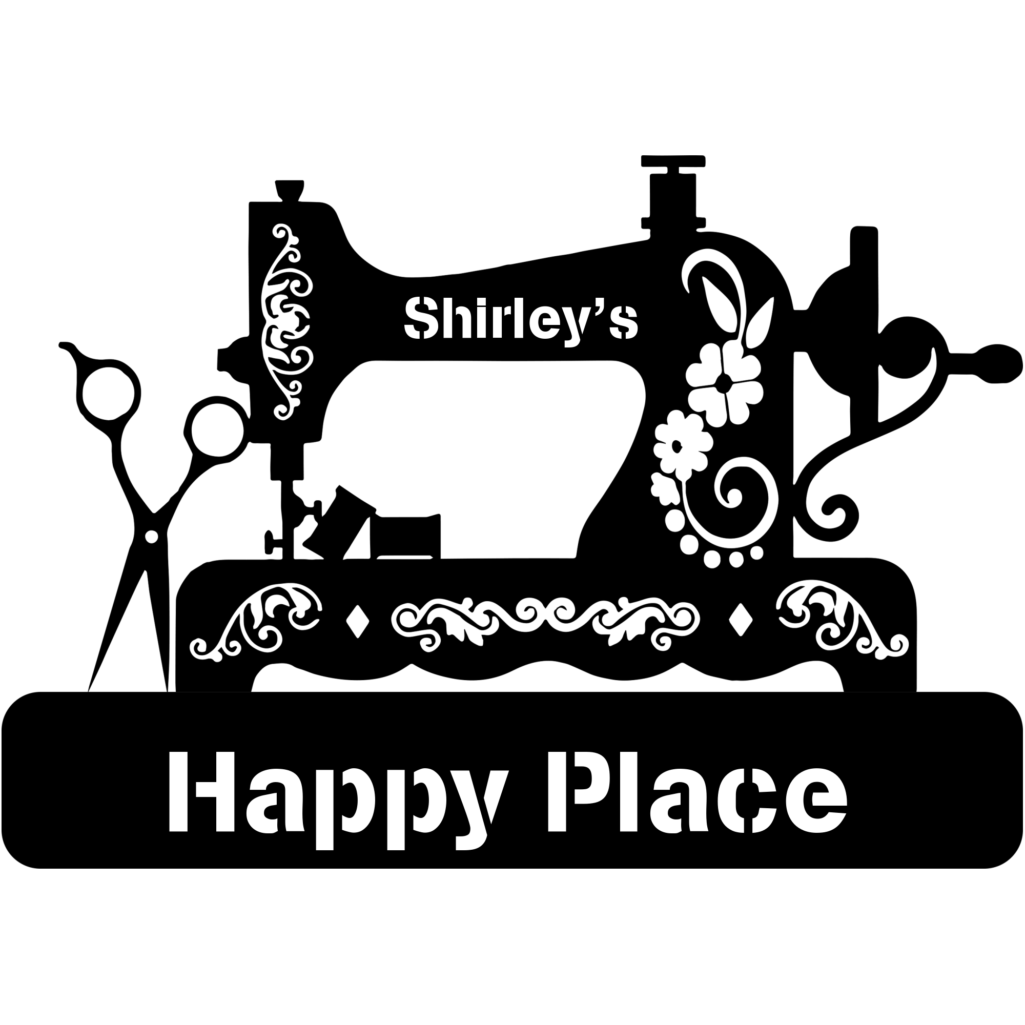 personalized-sewing-machine-happy-place-metal-sign-art-cut-metal-sign